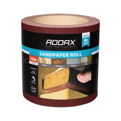 Addax Sandpaper Roll 10m Red